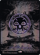 Swamp (367) (Oil Slick Raised Foil) [Phyrexia: All Will Be One] - The Mythic Store | 24h Order Processing