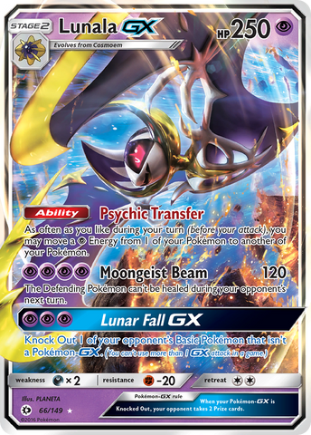 Lunala GX (66/149) [Sun & Moon: Base Set] - The Mythic Store | 24h Order Processing