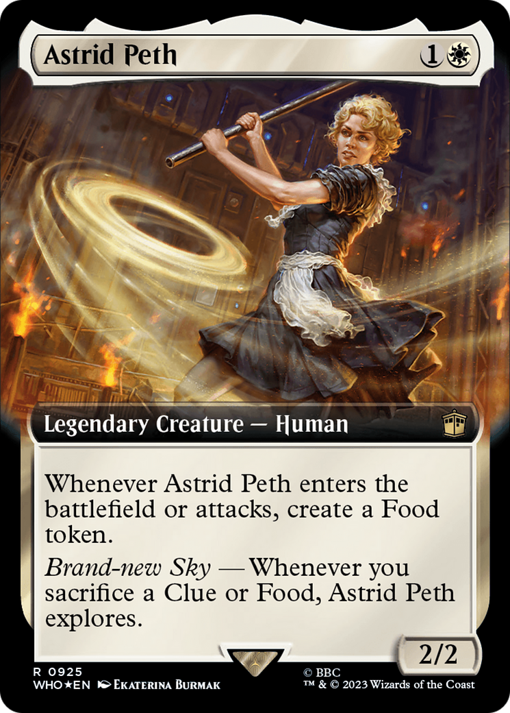 Astrid Peth (Extended Art) (Surge Foil) [Doctor Who] - The Mythic Store | 24h Order Processing