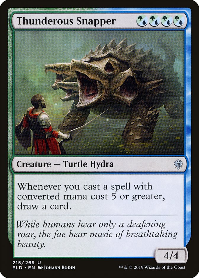 Thunderous Snapper [Throne of Eldraine] - The Mythic Store | 24h Order Processing