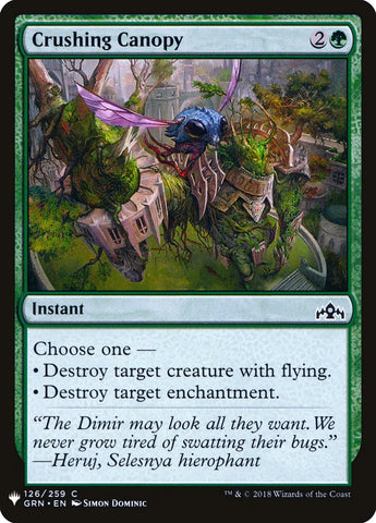 Crushing Canopy [Mystery Booster] - The Mythic Store | 24h Order Processing