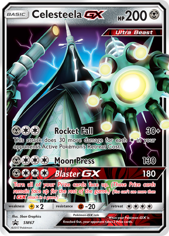 Celesteela GX (SM67) [Sun & Moon: Black Star Promos] - The Mythic Store | 24h Order Processing