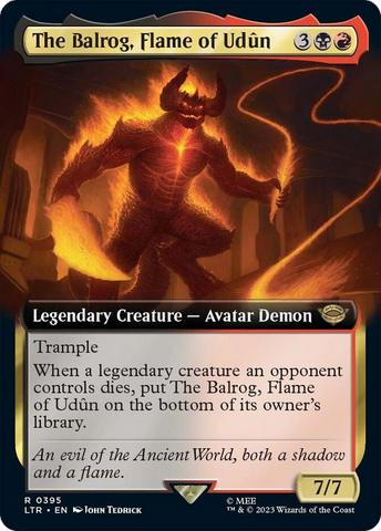 The Balrog, Flame of Udun (Extended Art) [The Lord of the Rings: Tales of Middle-Earth] - The Mythic Store | 24h Order Processing