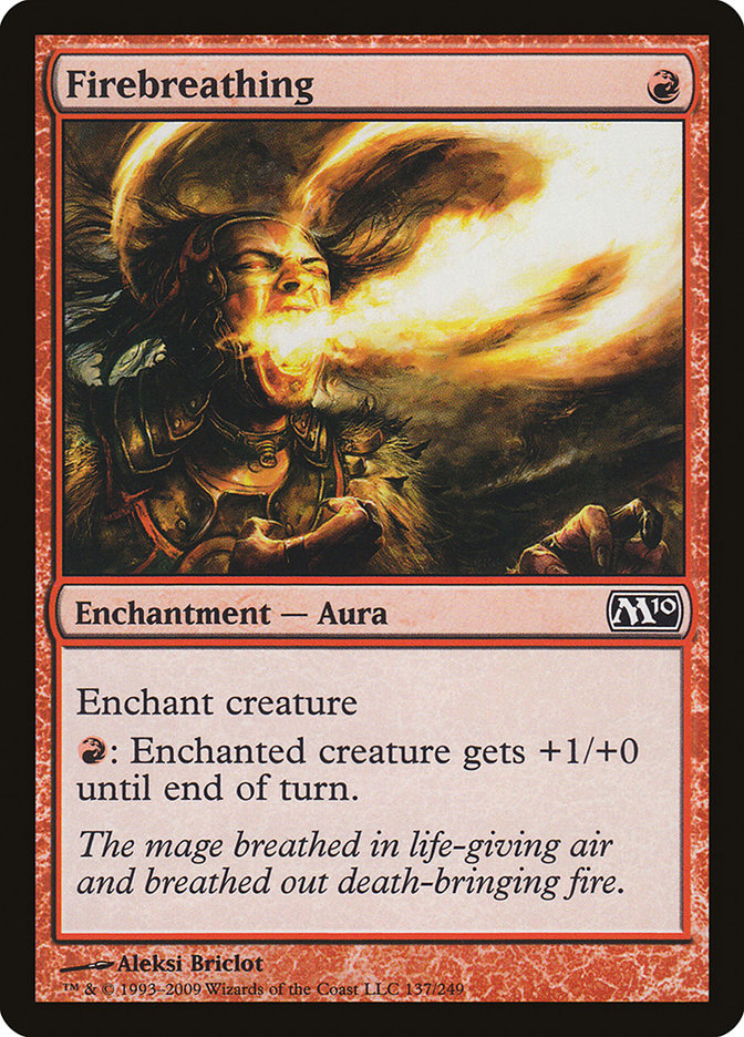 Firebreathing [Magic 2010] - The Mythic Store | 24h Order Processing