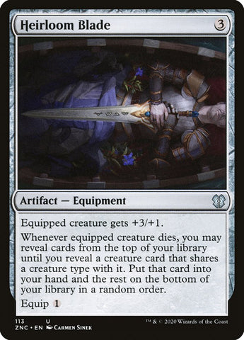 Heirloom Blade [Zendikar Rising Commander] - The Mythic Store | 24h Order Processing