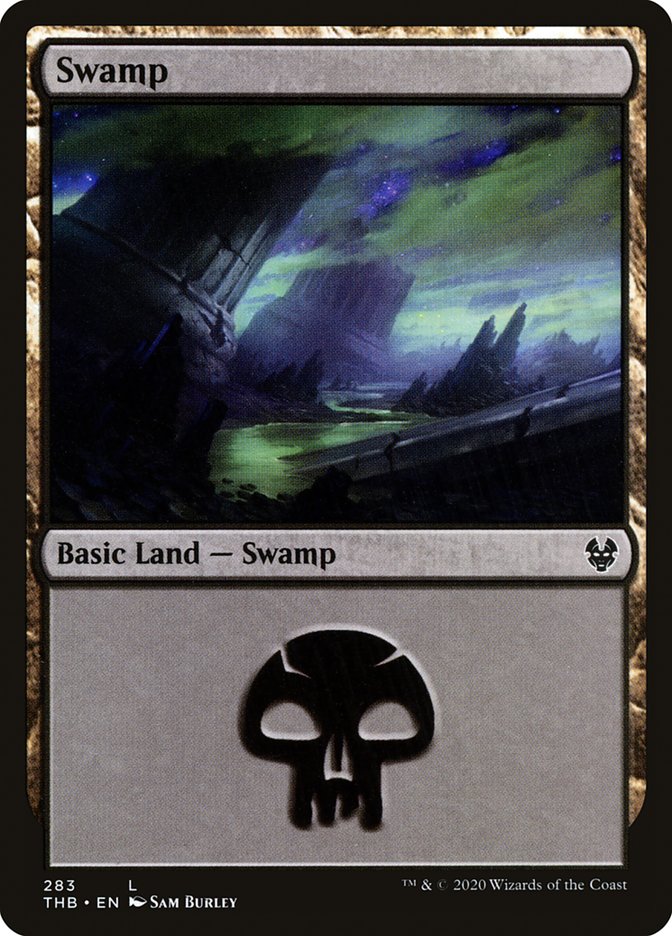 Swamp (283) [Theros Beyond Death] - The Mythic Store | 24h Order Processing