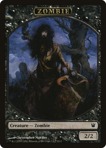 Zombie Token (8/12) [Innistrad Tokens] - The Mythic Store | 24h Order Processing
