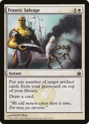 Frantic Salvage [Mirrodin Besieged] - The Mythic Store | 24h Order Processing