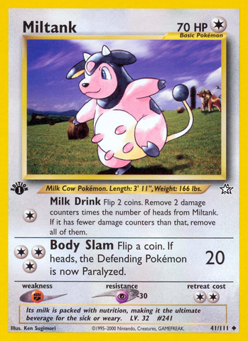 Miltank (41/111) [Neo Genesis 1st Edition] - The Mythic Store | 24h Order Processing
