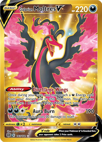 Galarian Moltres V (183/172) [Sword & Shield: Brilliant Stars] - The Mythic Store | 24h Order Processing