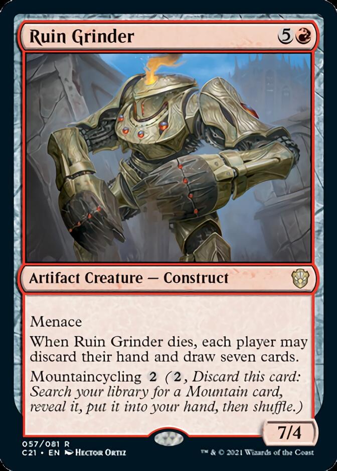 Ruin Grinder [Commander 2021] - The Mythic Store | 24h Order Processing