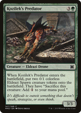Kozilek's Predator [Modern Masters 2015] - The Mythic Store | 24h Order Processing