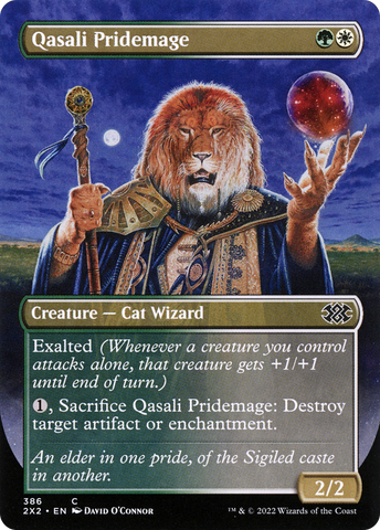 Qasali Pridemage (Borderless Alternate Art) [Double Masters 2022] - The Mythic Store | 24h Order Processing