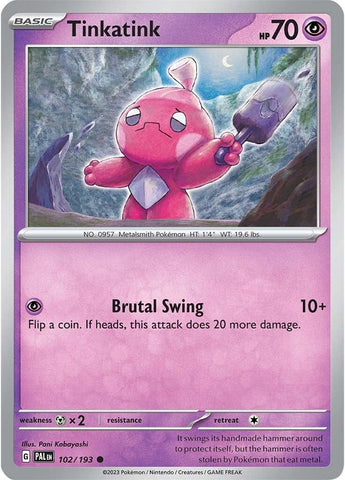 Tinkatink (102/193) [Scarlet & Violet: Paldea Evolved] - The Mythic Store | 24h Order Processing