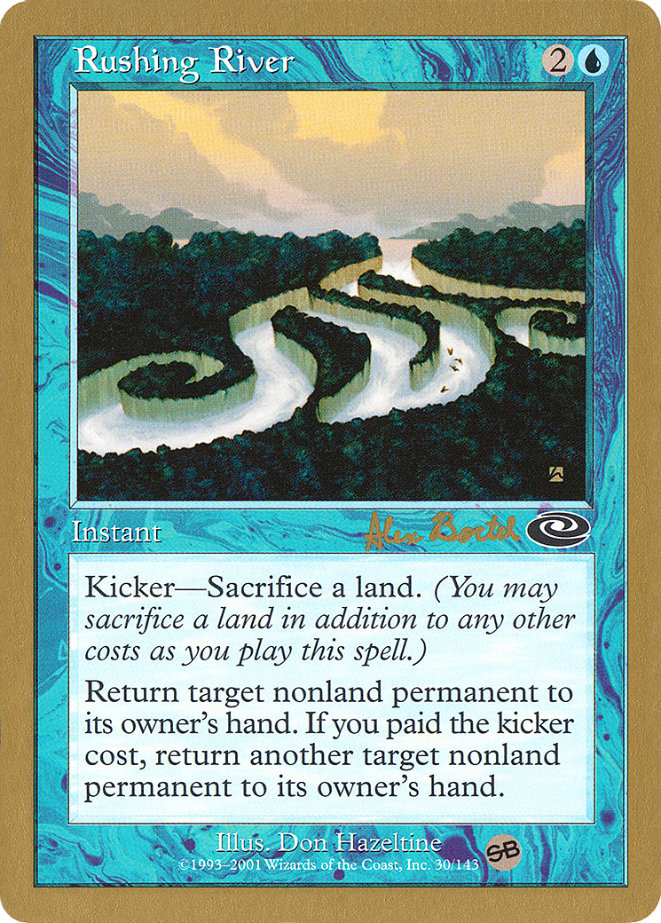 Rushing River (Alex Borteh) (SB) [World Championship Decks 2001] - The Mythic Store | 24h Order Processing