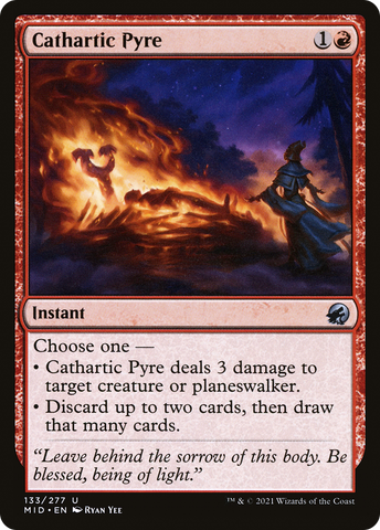 Cathartic Pyre [Innistrad: Midnight Hunt] - The Mythic Store | 24h Order Processing