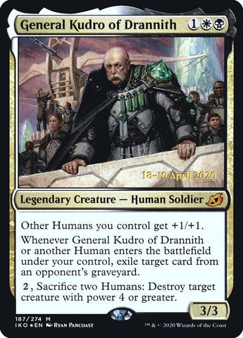 General Kudro of Drannith [Ikoria: Lair of Behemoths Prerelease Promos] - The Mythic Store | 24h Order Processing