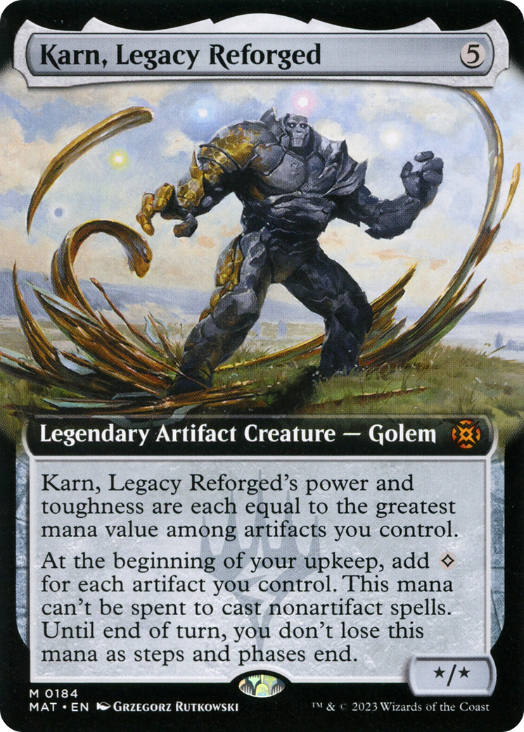 Karn, Legacy Reforged (Extended Art) [March of the Machine: The Aftermath] - The Mythic Store | 24h Order Processing