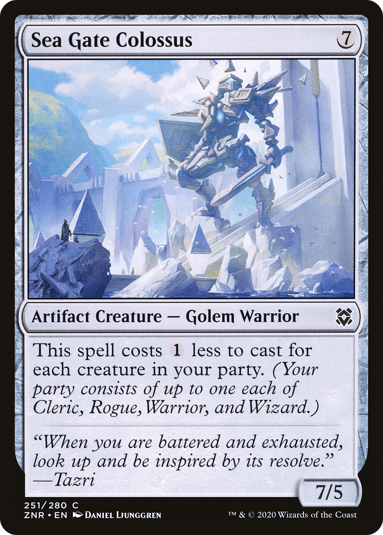 Sea Gate Colossus [Zendikar Rising] - The Mythic Store | 24h Order Processing