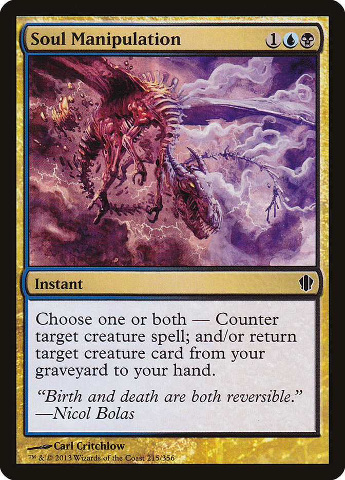 Soul Manipulation [Commander 2013] - The Mythic Store | 24h Order Processing