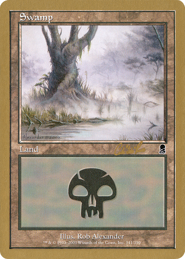 Swamp (cr341) (Carlos Romao) [World Championship Decks 2002] - The Mythic Store | 24h Order Processing