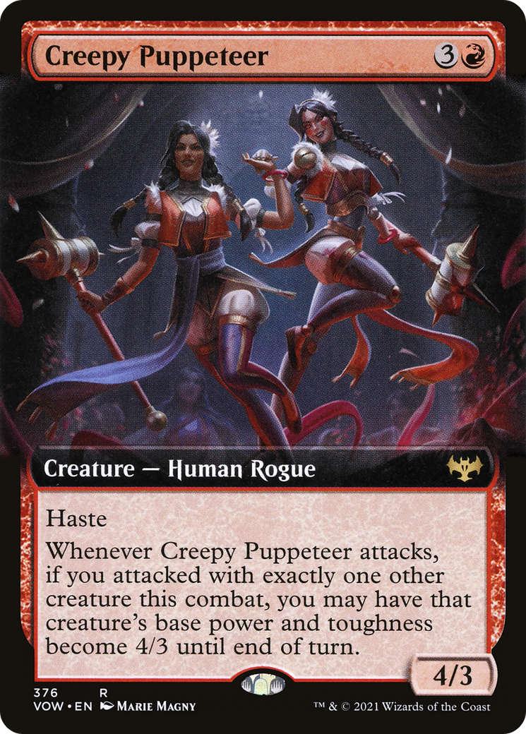 Creepy Puppeteer (Extended Art) [Innistrad: Crimson Vow] - The Mythic Store | 24h Order Processing