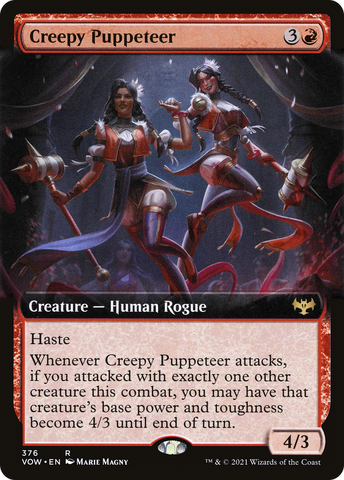 Creepy Puppeteer (Extended Art) [Innistrad: Crimson Vow] - The Mythic Store | 24h Order Processing