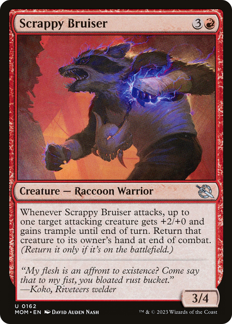 Scrappy Bruiser [March of the Machine] - The Mythic Store | 24h Order Processing