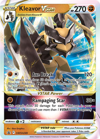 Kleavor VSTAR (SWSH249) (Jumbo Card) [Sword & Shield: Black Star Promos] - The Mythic Store | 24h Order Processing