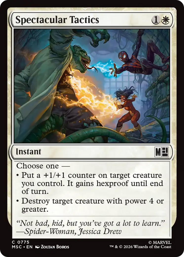 Spectacular Tactics [Marvel Super Heroes Commander] - The Mythic Store | 24h Order Processing