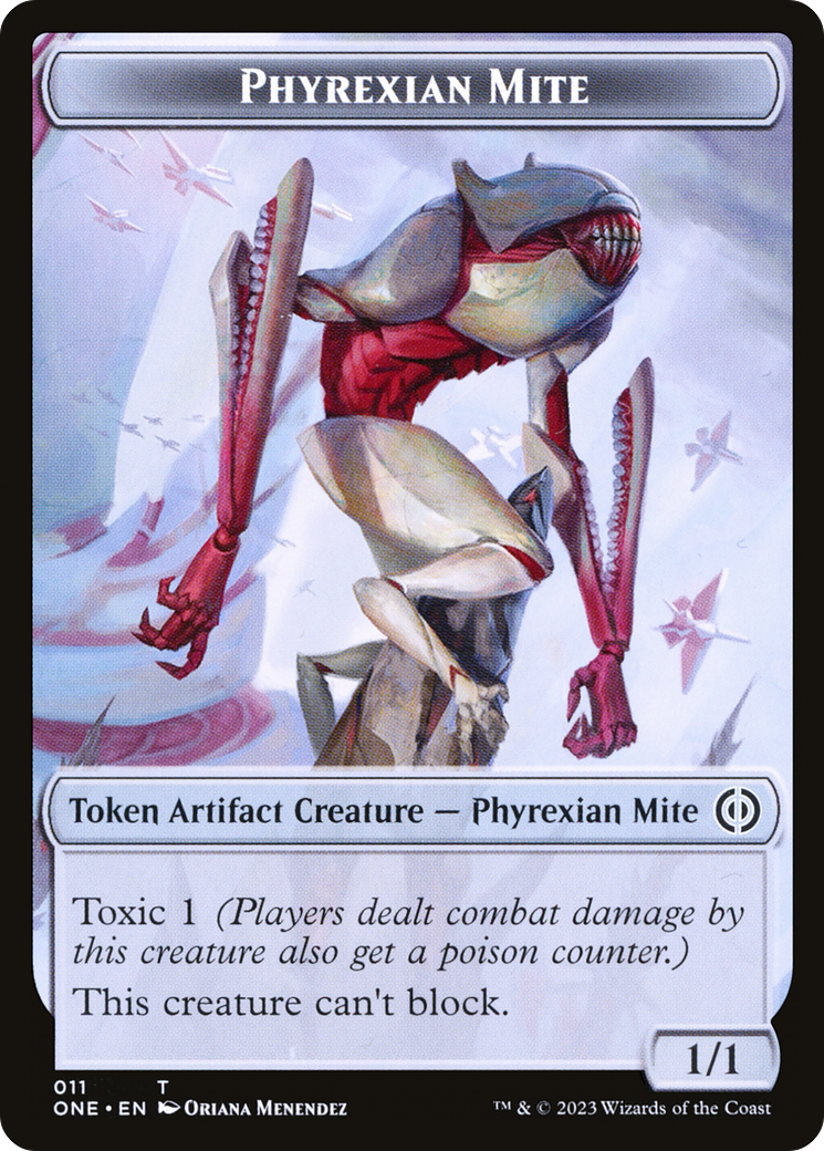 Phyrexian Mite Token (011) [Phyrexia: All Will Be One Tokens] - The Mythic Store | 24h Order Processing
