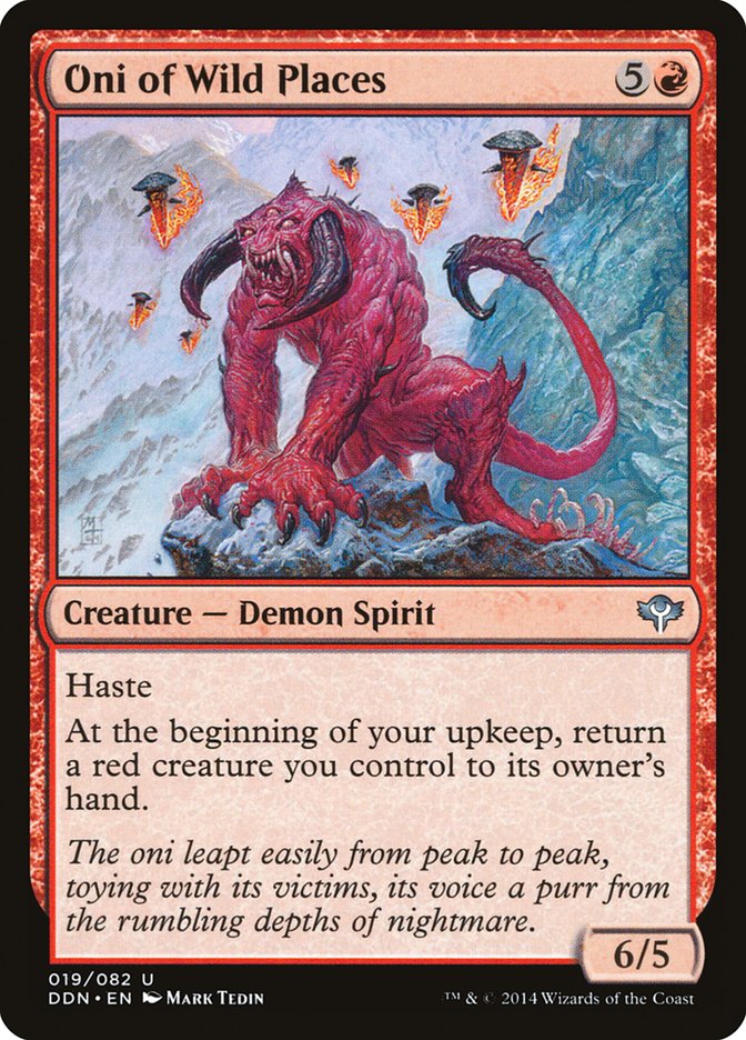 Oni of Wild Places [Duel Decks: Speed vs. Cunning] - The Mythic Store | 24h Order Processing