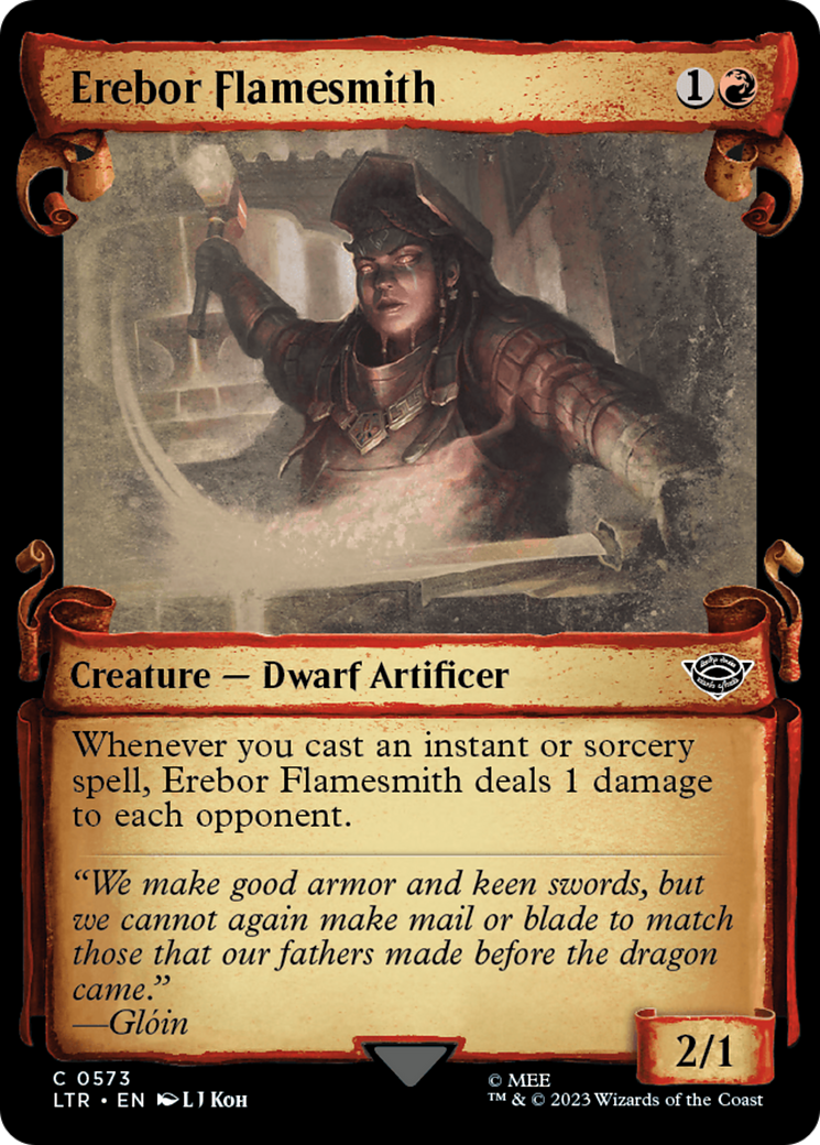 Erebor Flamesmith [The Lord of the Rings: Tales of Middle-Earth Showcase Scrolls] - The Mythic Store | 24h Order Processing