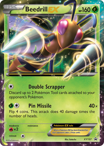 Beedrill EX (XY157) [XY: Black Star Promos] - The Mythic Store | 24h Order Processing