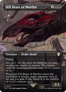 Fell Beast of Mordor (Borderless) [The Lord of the Rings: Tales of Middle-Earth Commander] - The Mythic Store | 24h Order Processing