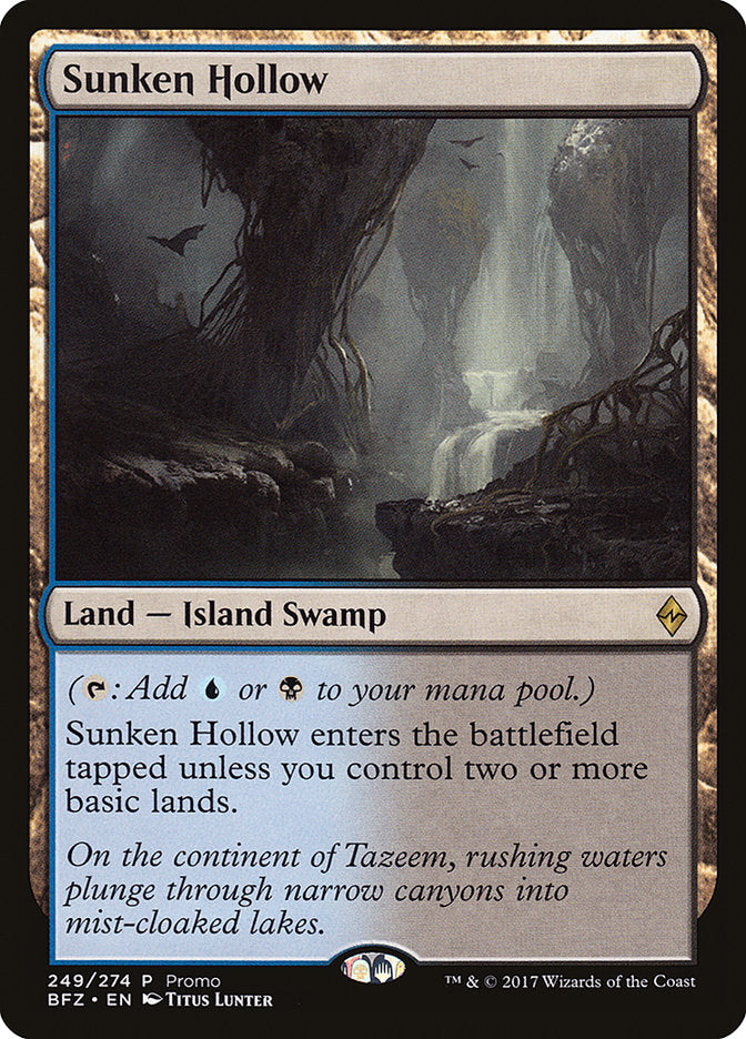 Sunken Hollow (Promo) [Standard Showdown Promos] - The Mythic Store | 24h Order Processing