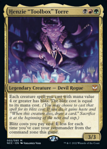 Henzie "Toolbox" Torre (Promo Pack) [Streets of New Capenna Commander Promos] - The Mythic Store | 24h Order Processing