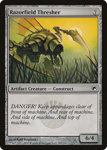 Razorfield Thresher [Scars of Mirrodin] - The Mythic Store | 24h Order Processing