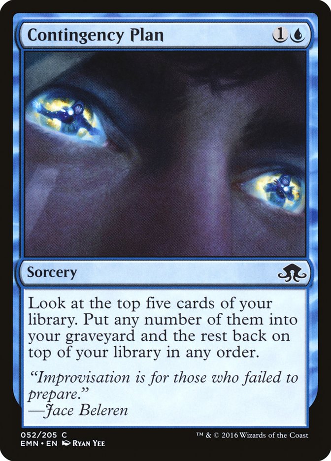 Contingency Plan [Eldritch Moon] - The Mythic Store | 24h Order Processing