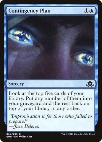 Contingency Plan [Eldritch Moon] - The Mythic Store | 24h Order Processing
