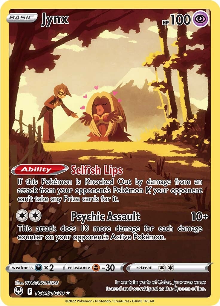 Jynx (TG04/TG30) [Sword & Shield: Silver Tempest] - The Mythic Store | 24h Order Processing