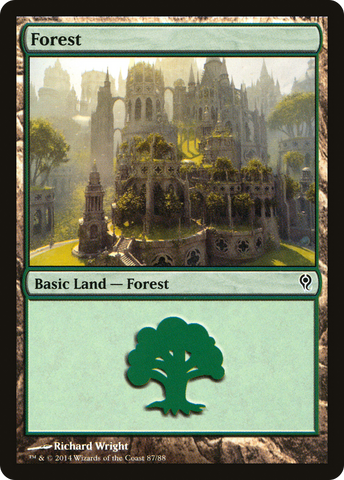 Forest (87) [Duel Decks: Jace vs. Vraska] - The Mythic Store | 24h Order Processing