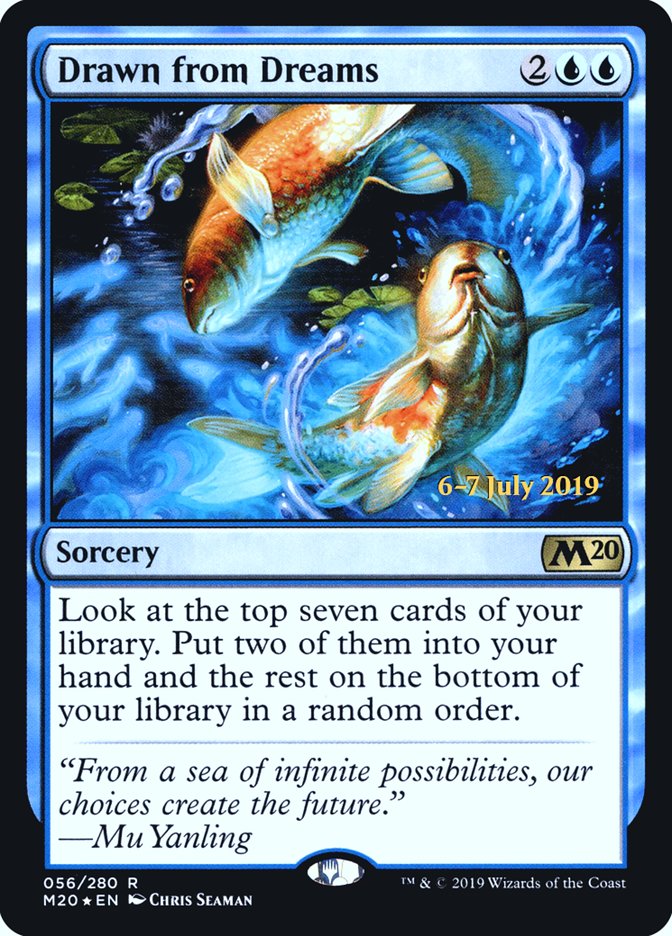 Drawn from Dreams [Core Set 2020 Prerelease Promos] - The Mythic Store | 24h Order Processing
