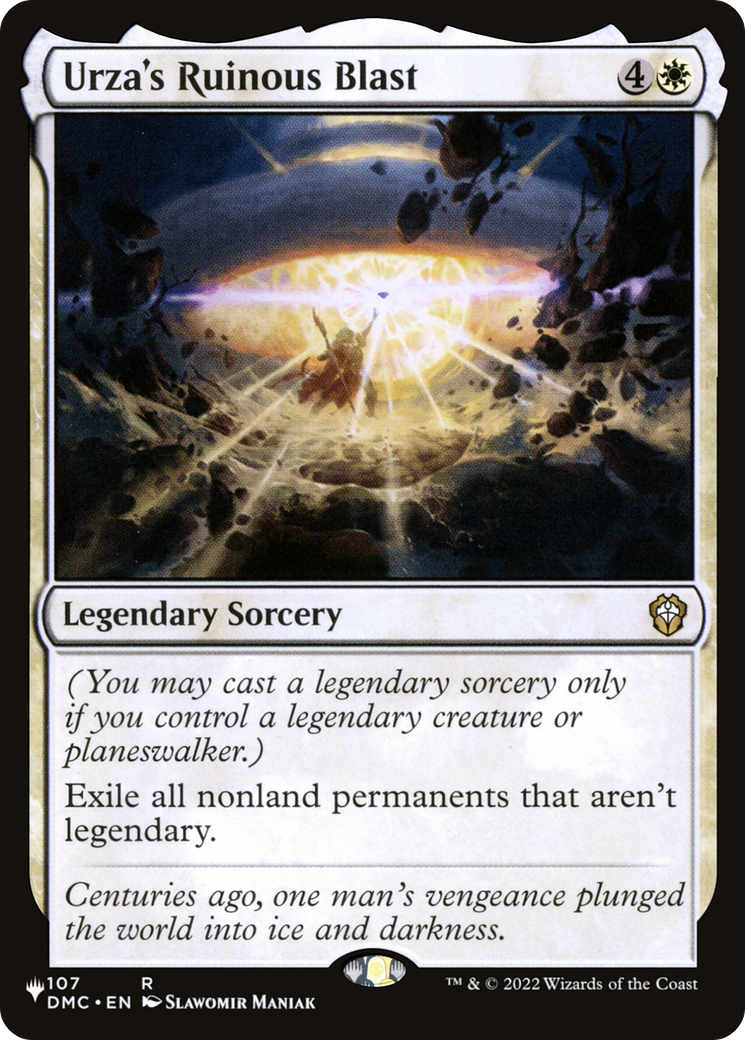 Urza's Ruinous Blast [Secret Lair: From Cute to Brute] - The Mythic Store | 24h Order Processing