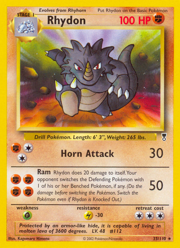 Rhydon (35/110) [Legendary Collection] - The Mythic Store | 24h Order Processing