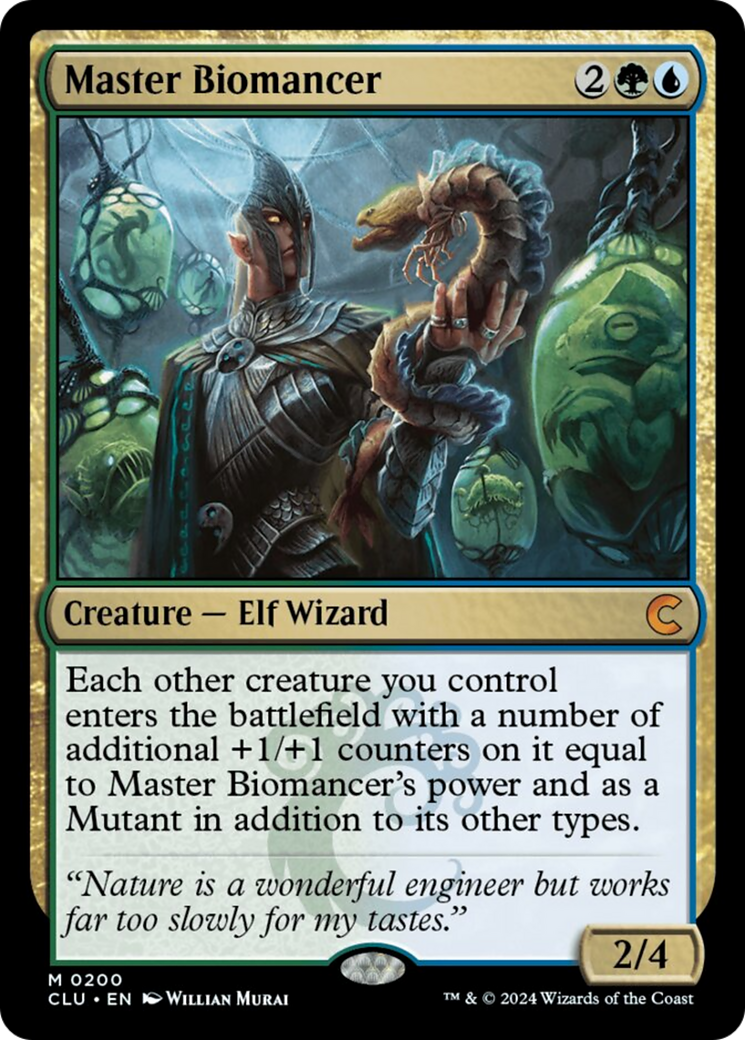 Master Biomancer [Ravnica: Clue Edition] - The Mythic Store | 24h Order Processing