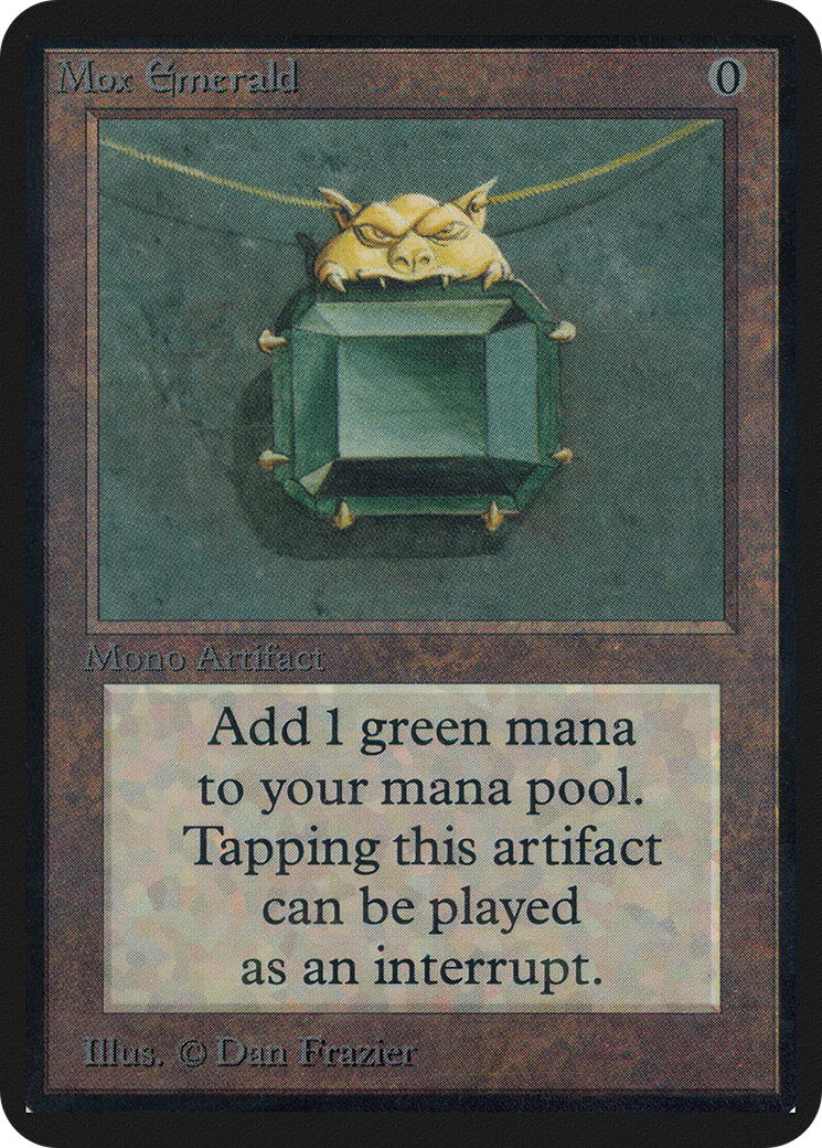 Mox Emerald [Alpha Edition] - The Mythic Store | 24h Order Processing