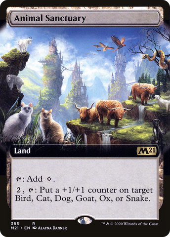 Animal Sanctuary (Extended Art) [Core Set 2021] - The Mythic Store | 24h Order Processing