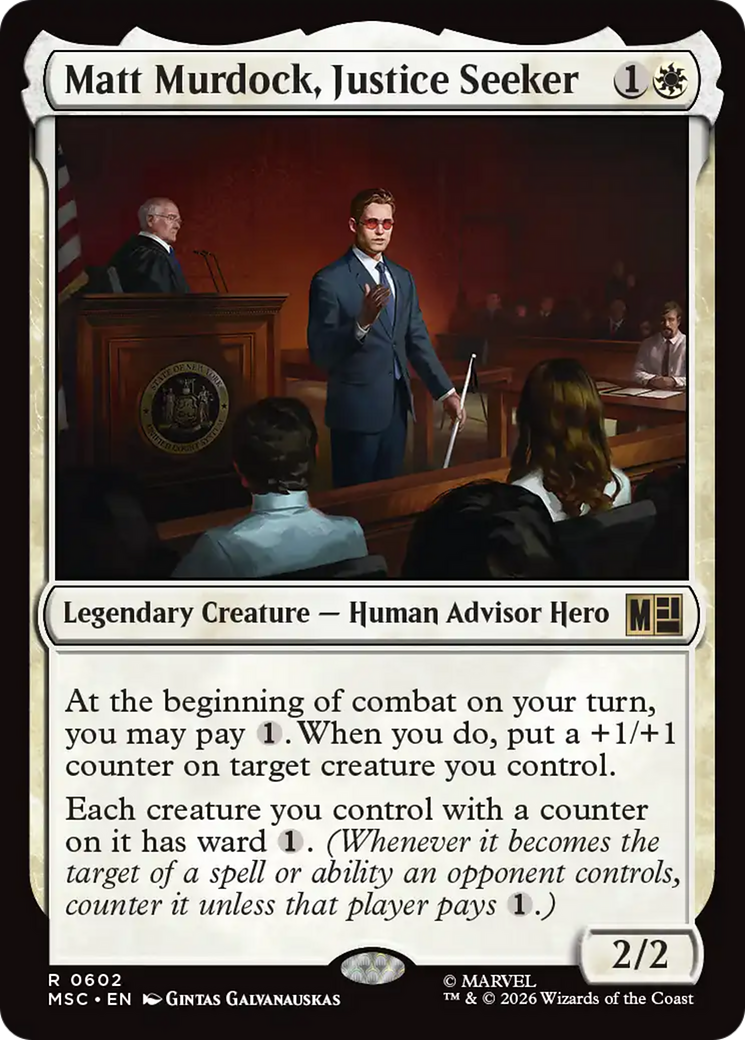 Matt Murdock, Justice Seeker [Marvel Super Heroes Commander] - The Mythic Store | 24h Order Processing