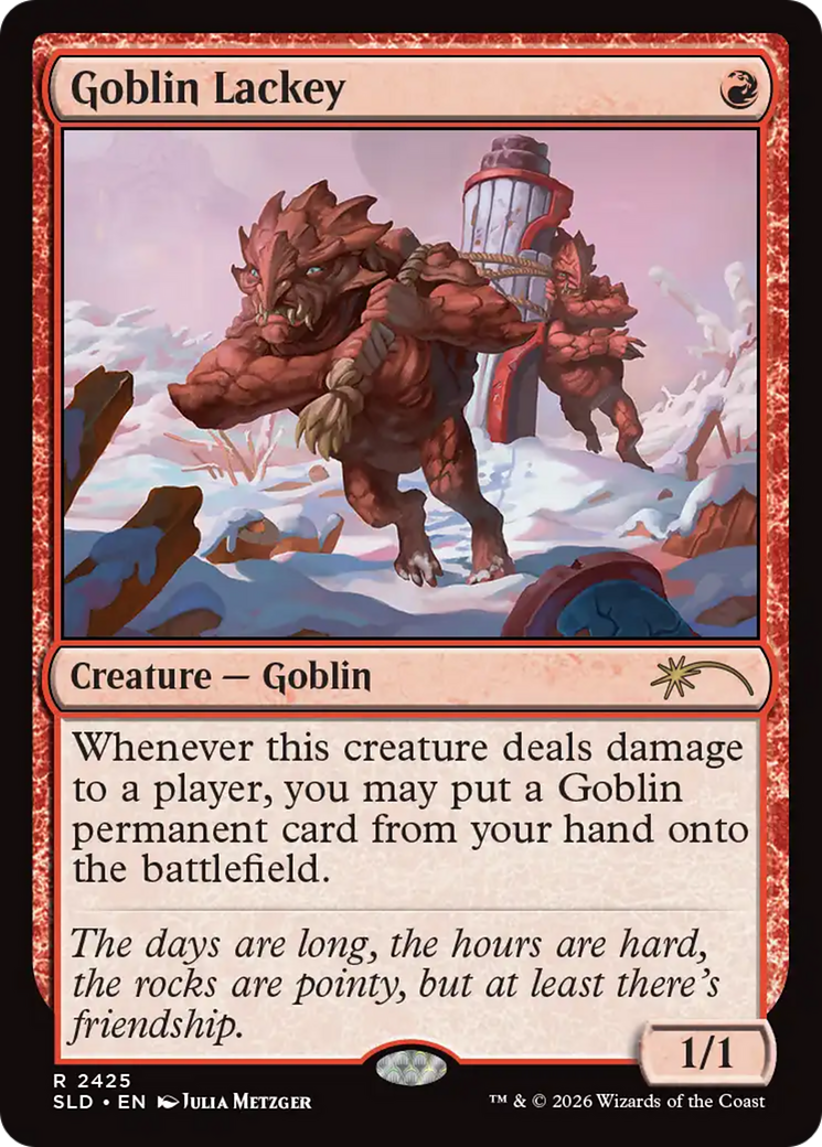 Goblin Lackey (2425) [Secret Lair Drop Series] - The Mythic Store | 24h Order Processing